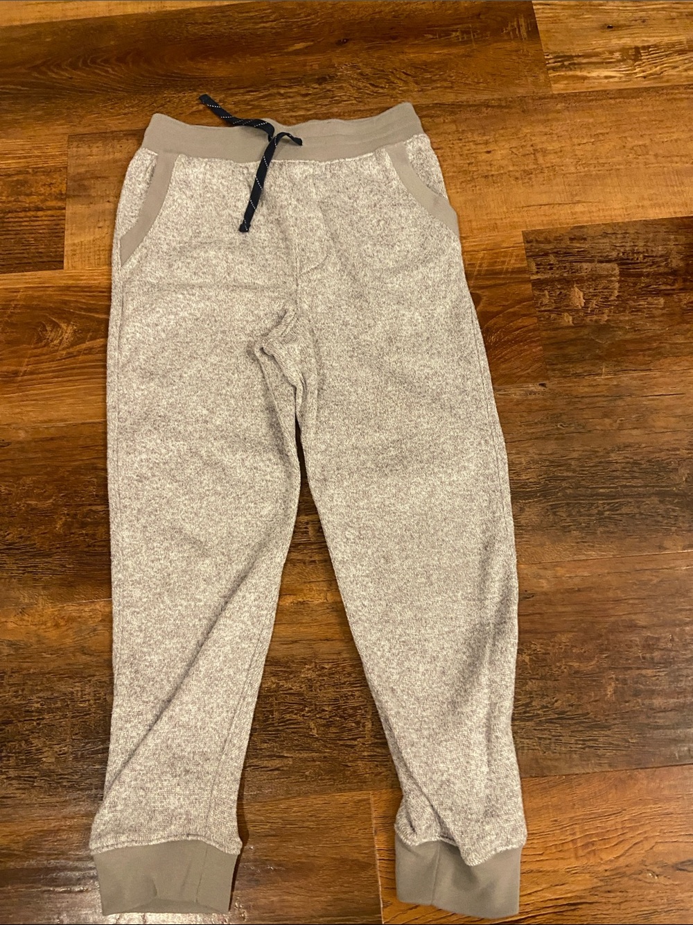 Kids Heather Taupe Jogger Sweatpants - Cozy Everyday Playwear